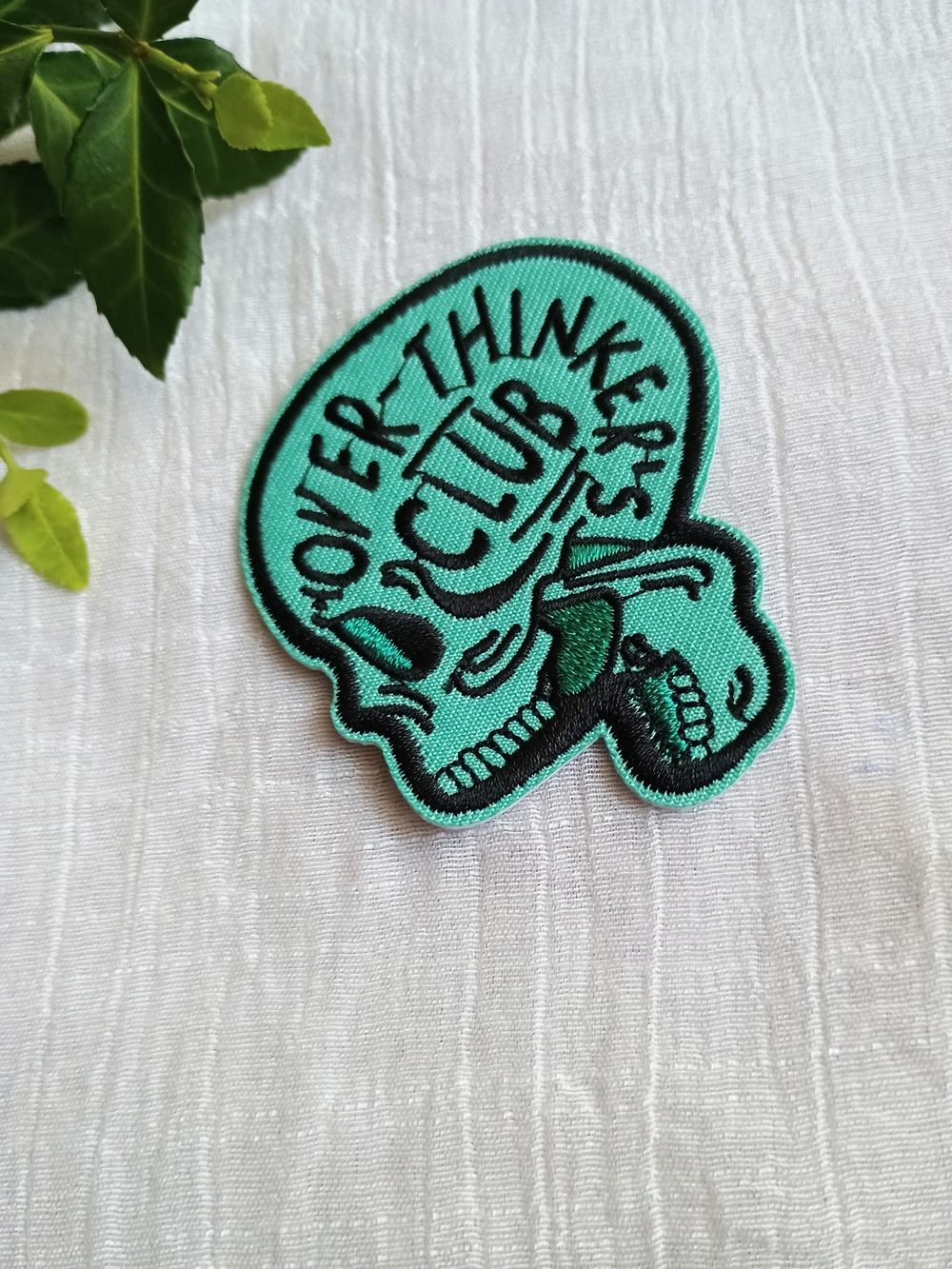 🧥 BATTLE JACKET 🧥 x 1 Maximalist, Y2K Style Embroidered Patch, Visible Mending